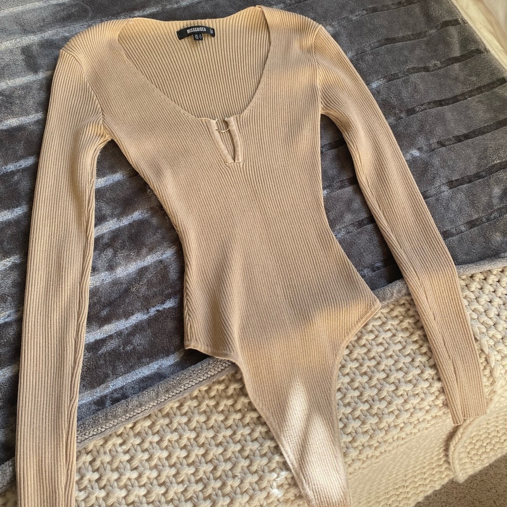 Cream bodysuit